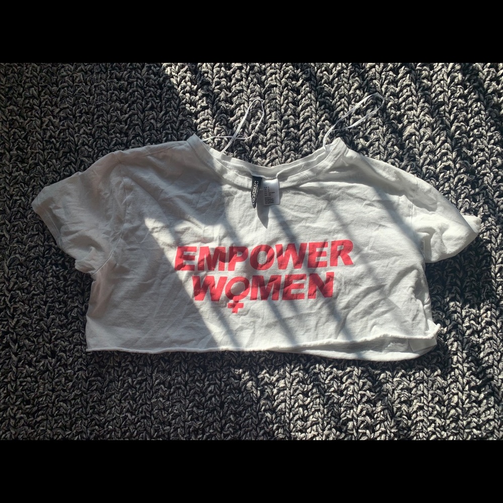 Empowered Women crop top